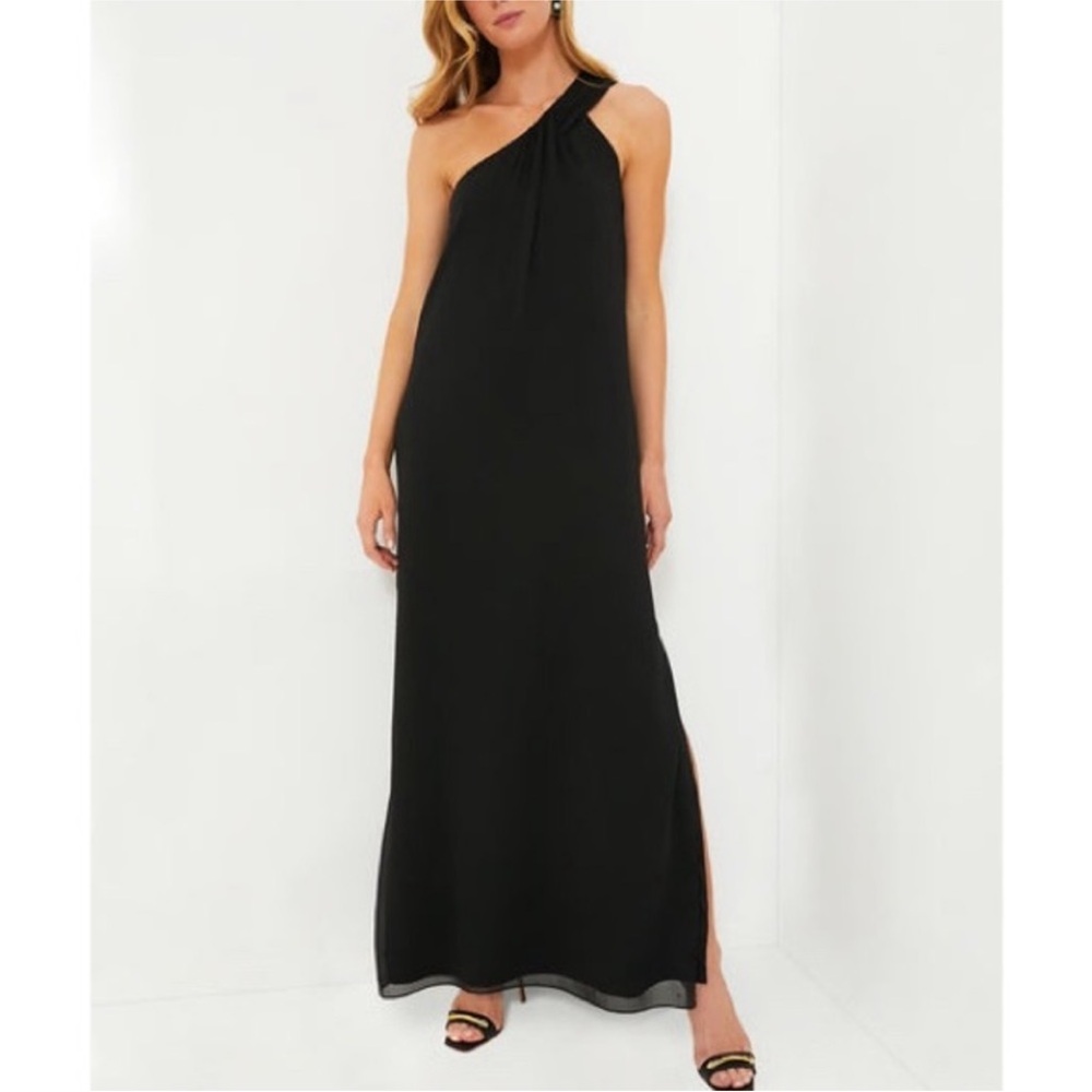 POMANDER PLACE Black Soleil Gown Large NWT
